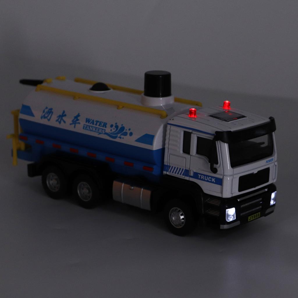 1/50 Модель автоцистерны Сплав Инерционная Имитация Водяной Спрей Поливочная Машина Игрушка для Мальчиков Девочек Подарки