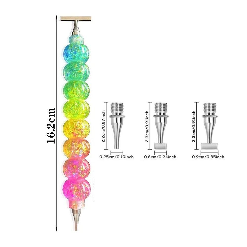 Multifunctional Gourd Diamond Painting Pen DIY Gourd Diamond Point Pen Threaded Dot Drill Tool
