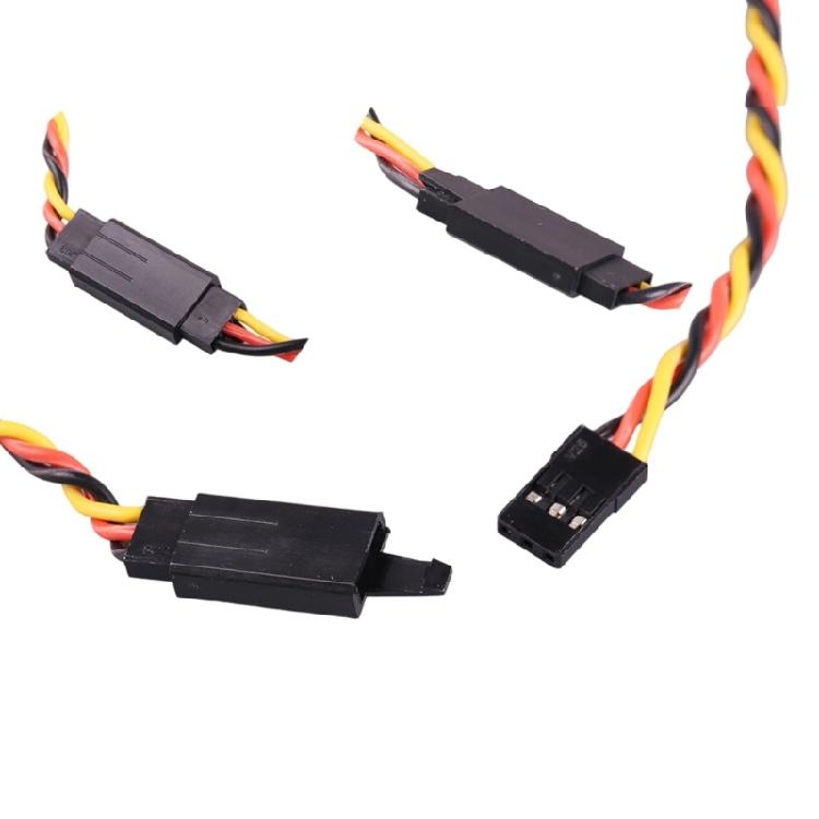 10 пар клипс для отсоединения сервопривода для безопасного разъема, штекер приемника, блокировка передачи сигнала и набор штырьков, штырек для Futaba