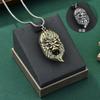 Элегантное ожерелье с подвеской в виде Сунь Укуна для мужчин, отличающееся уникальным дизайном животного и высококачественными материалами