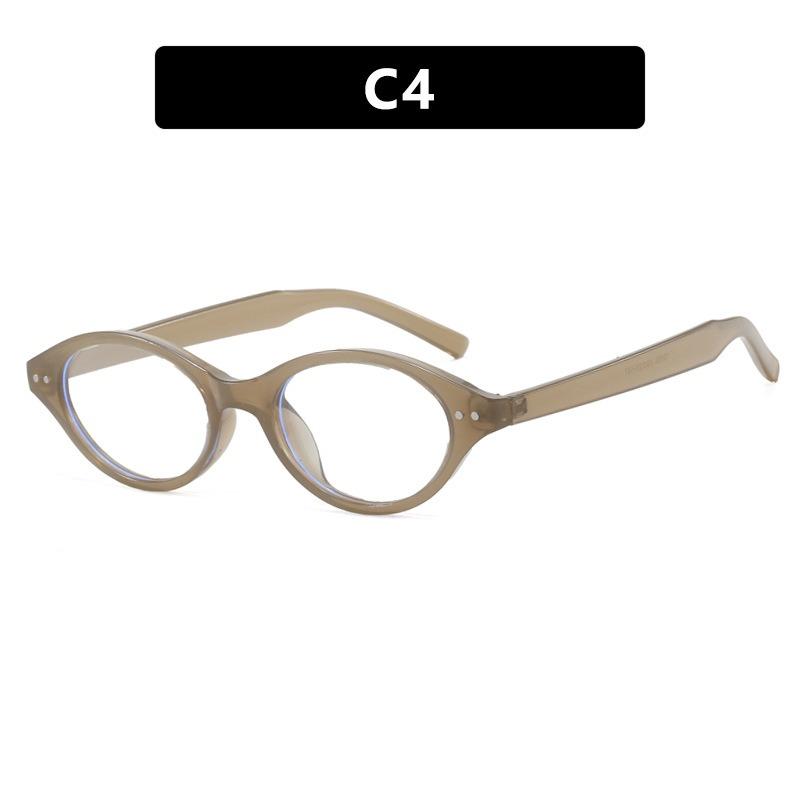 Simple Fashion Oval Sunglasses Women Men Classic Trend Artistic Sense Sun Glasses Pool Party Vacation Shade Glasses