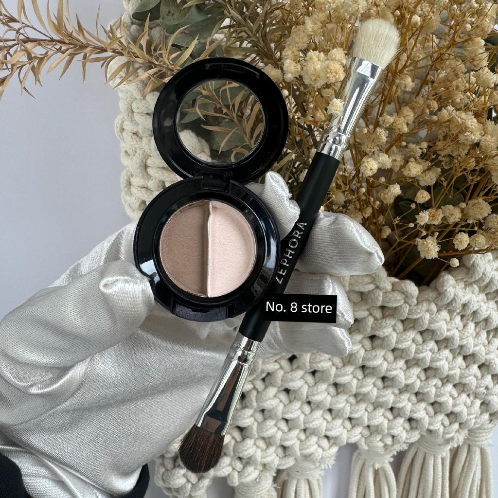 (No Box) Mao Geping Light and Shadow Sculpting 3D Nose Shadow Powder Matte Highlight Shadow Dual Color All-In-One Palette 3g