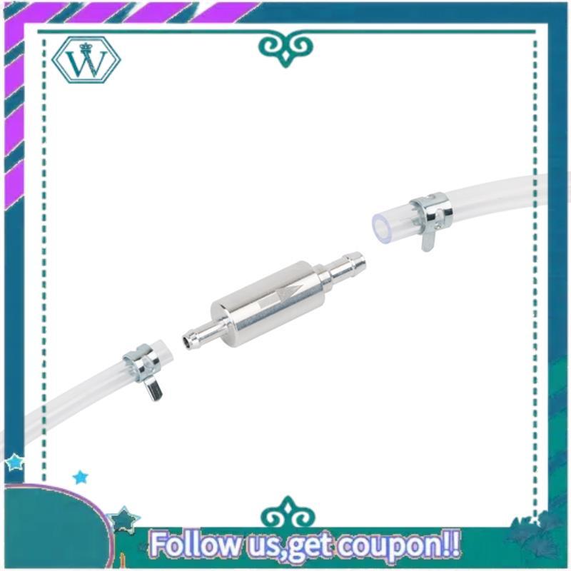 AA92-1Set Motorcycle Brake Bleed Bleeder Fluid Hose Hydraulic Silver Brake Bleeder Tool Kit Oil Change Pump Tool