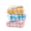 Towel New Jacquard Coral Fleece Bear Plaid Bath Towel Household Adult Children Soft Absorbent Bath Towel