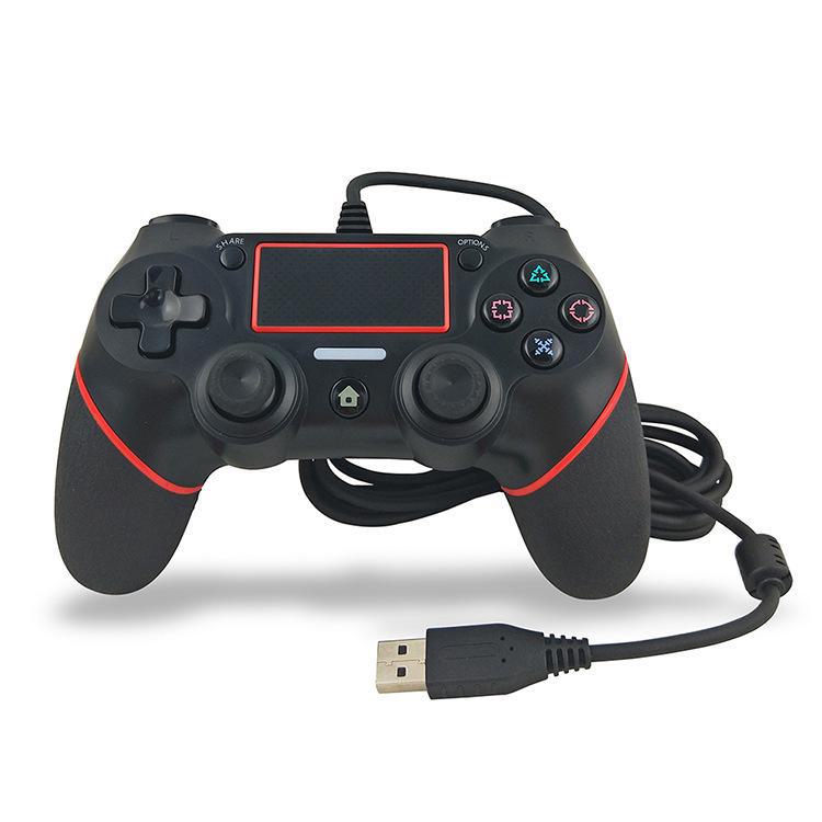 Беспроводной игровой контроллер Bluetooth P4 с двойной вибрацией двигателя и соматосенсорной связью
