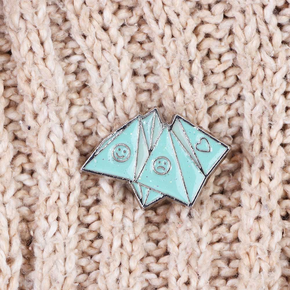 Ювелирные изделия Аксессуары Черно-белый значок-булавка с кошкой Брошь на лацкан Броши-булавки Эмалевая булавка-брошь с кошкой