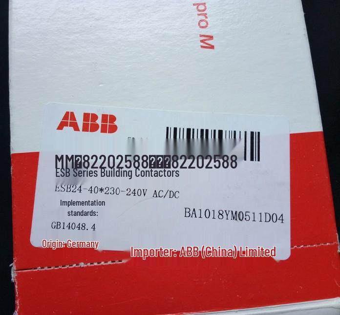 ABB Building-Specific Contactor ESB24-40, 24V/110-120V/230V