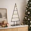 Metal Christmas Tree KUOPIO 60 cm Warm White