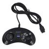 Game Controller 9 Pin 16 Bit Plug and Play Small Ergonomic Gamepad for Sega Genesis