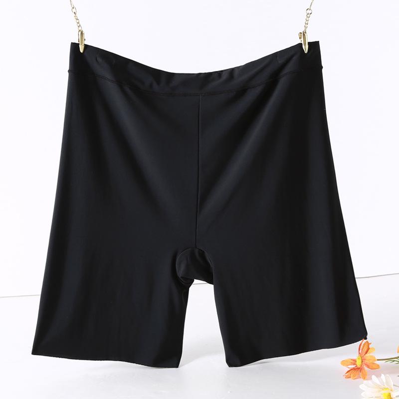 Women's Ice Silk High Waist Leggings for Summer, Size 90-220 Catties with Anti-Exposure Feature, Style 50404.