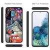 Для Samsung Galaxy S25 S24 S23 S22 Ultra FE Plus A17 A37 A57 A56 A55 A06 A16 A15 A36 A26 A35 A05 A54 A34 Чехол Милые Машинки Молния МакКуин 95 Обложка
