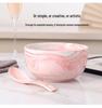 Japanese Ceramic Noodle & Soup Bowl - Large, Korean Style, Ideal for Couples & Students, Perfect Home Tableware.