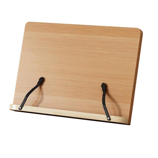 Деревянная подставка для книг 8 уровней регулируемый держатель для чтения с зажимом для страниц многофункциональный