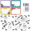 Kit de dessin - LISCIANIGIOCHI - STITCH - Feutres parfumés - Crayons decouleur, autocollants