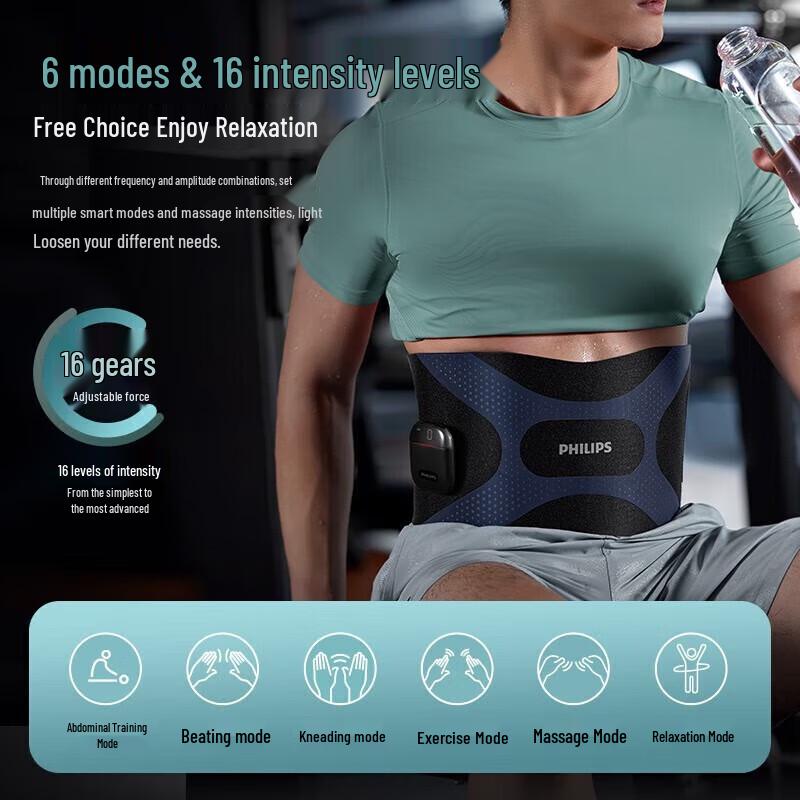 Philips EMS Wireless Hot Compress Waist Massager
