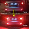 Светодиодный противотуманный фонарь заднего бампера для Hyundai Accent Verna Brio Solaris 2008-2015, передний отражатель тормозного сигнала, стоп-сигнал, 1 пара