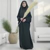 Женское традиционное арабское платье с рукавами «летучая мышь» Абая, мусульманское свободное платье макси длины, женское джилбабс
