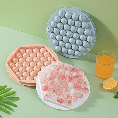 Красочная круглая форма для льда, поднос для кубиков льда, кухонная пластиковая форма для хоккея на льду, пищевая форма для изготовления кубиков льда, сделай сам, форма для мороженого