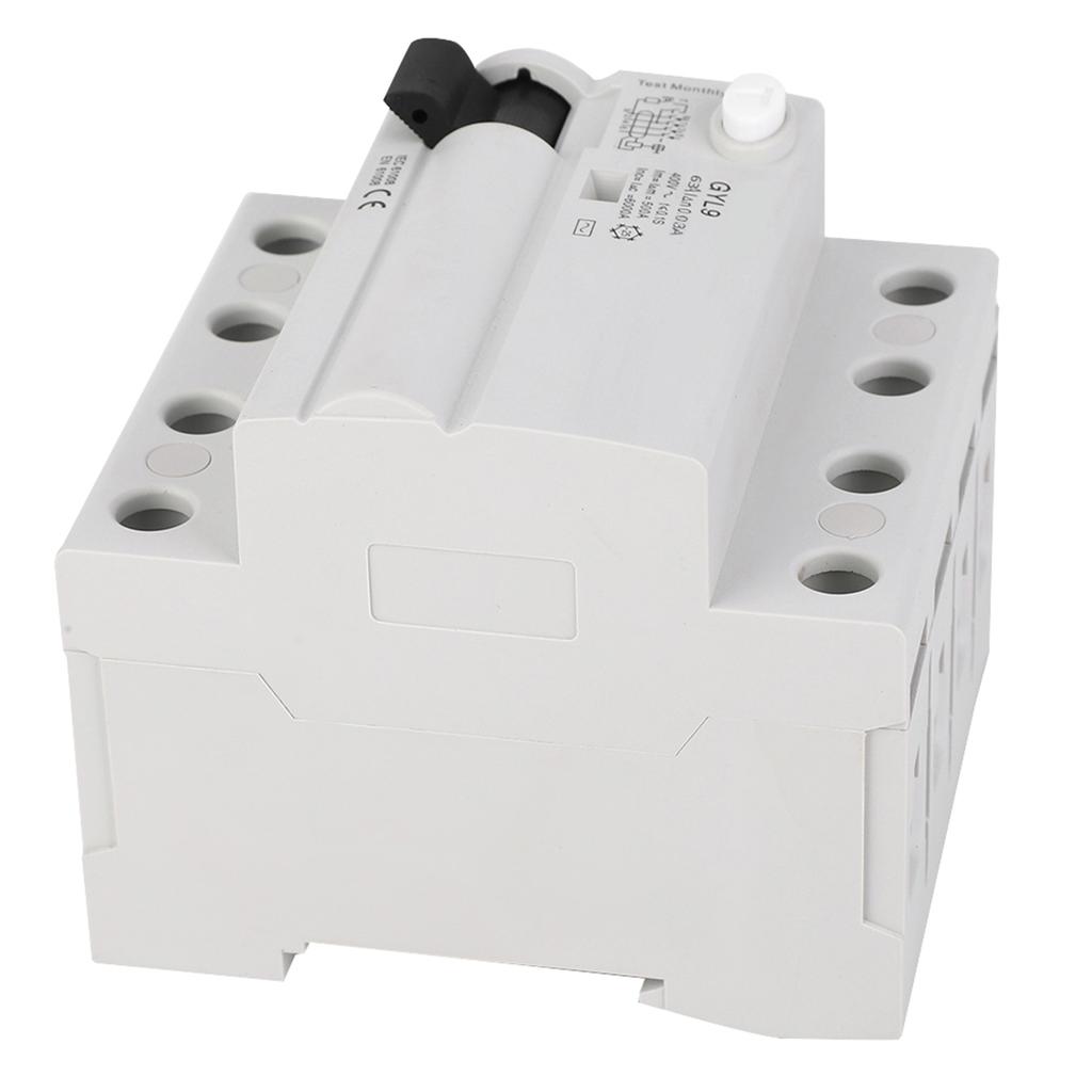 GYL9 4P 400VAC RCCB Residual Current Circuit Breaker Electric Leakage or (63A)