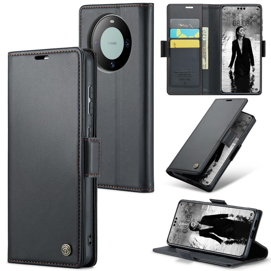 Для Huawei Mate 60/Mate 60 Pro/Mate 60 Pro+ чехол из искусственной кожи премиум-класса с функцией кошелька