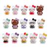 15/45PCS Colorful Cat Resin Desktop Decor DIY Desktop Decoration Office Cultural and Creative Healing Cute Gift