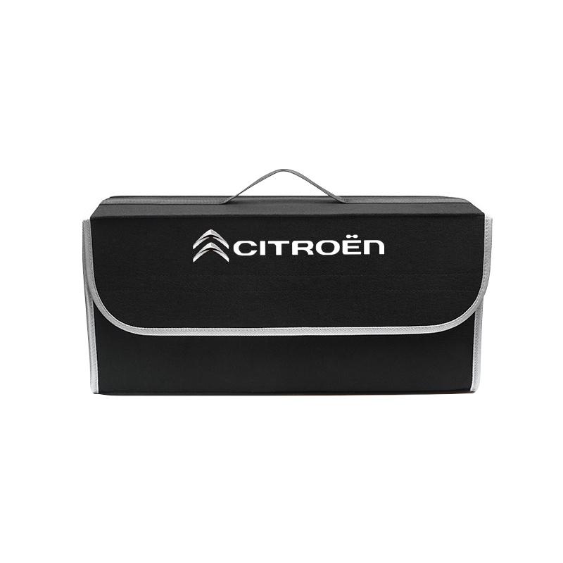 FRPM6 Large Capacity Storage Bag Car Organizer Box For Citroen C5X e-C4 X e-C3 C4 C3 C5 AIRCROSS C-Elysee C-Crosser C4 Cactus Berlingo
