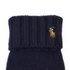 POLO RALPH LAUREN Gloves Smartphone Compatible One Point Smartphone POLO RALPH LAUREN Ralph Raffle Gloves Wool Gift Present (433 Navy) [Item]