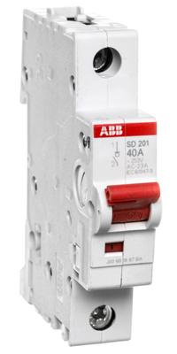 Modular Switch Disconnector 40A 1P Sd201/40 2Cdd281101R0040