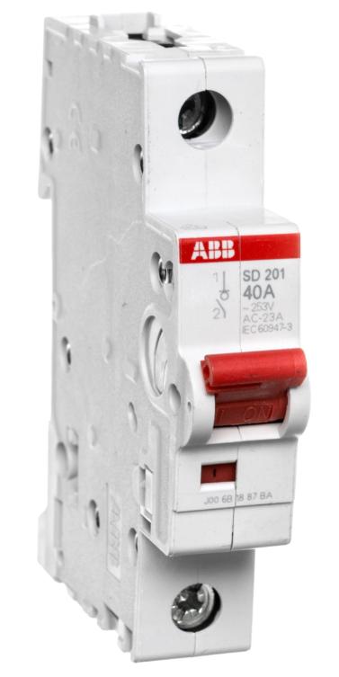 Rozłącznik Modułowy 40A 1P Sd201/40 2Cdd281101R0040