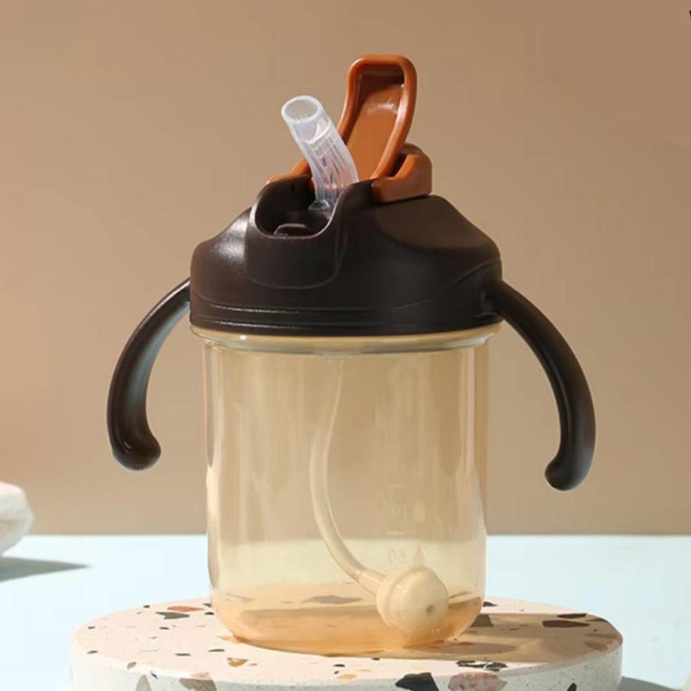 Leak-proof Baby Straw Drinking Cup Portable Learning Water Container Toddler Water Bottle Newborn