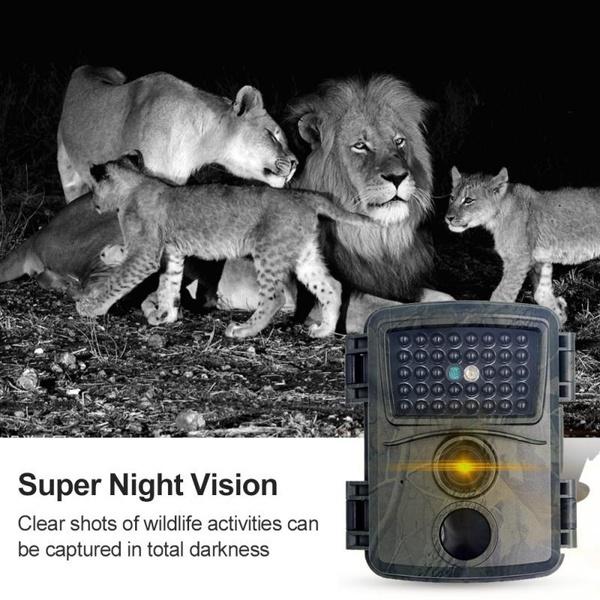 Охотничья камера Game Scout Night PR600 Ночная водонепроницаемая камера для дикой природы, беспроводная активируемая движением, стелс-электронная камера