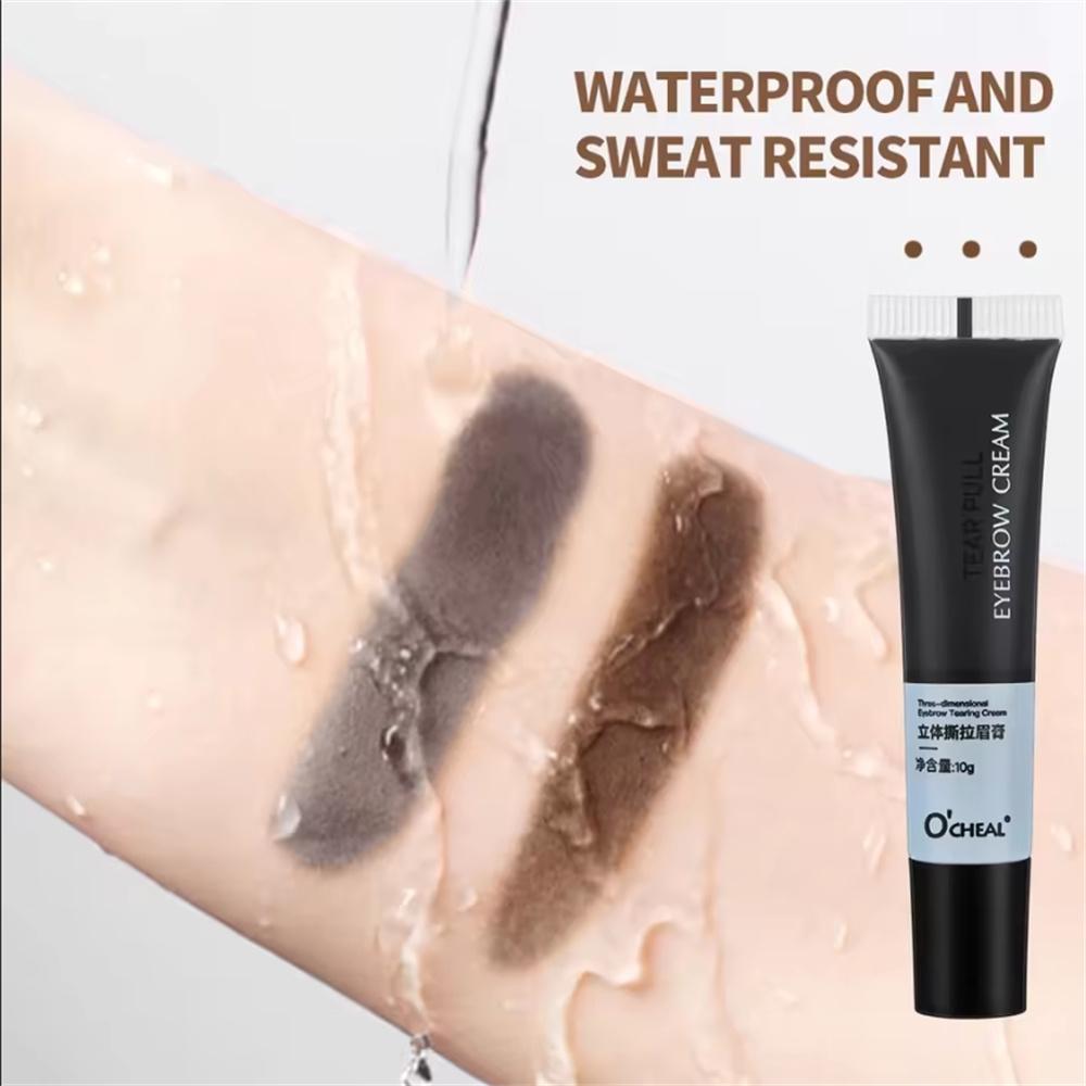 OCHEAL Eyebrow Gel Peel Off Natural Tinting Tattoo Водостойкий долговечный крем для век Окрашивающий клей для бровей Быстросохнущий макияж для бровей