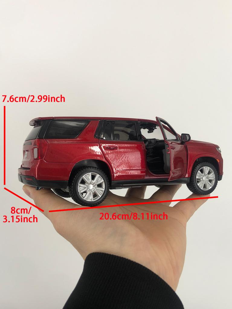Maisto 1:26 2021 Chevrolet Tahoe  car model, zinc alloy metal decoration, collectible gift car