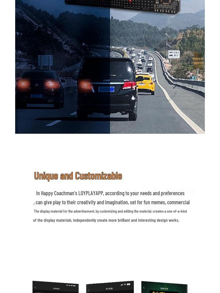 Светодиодный дисплей для автомобиля, международный: Мягкий экран «Дьявольский глаз» с управлением по Bluetooth