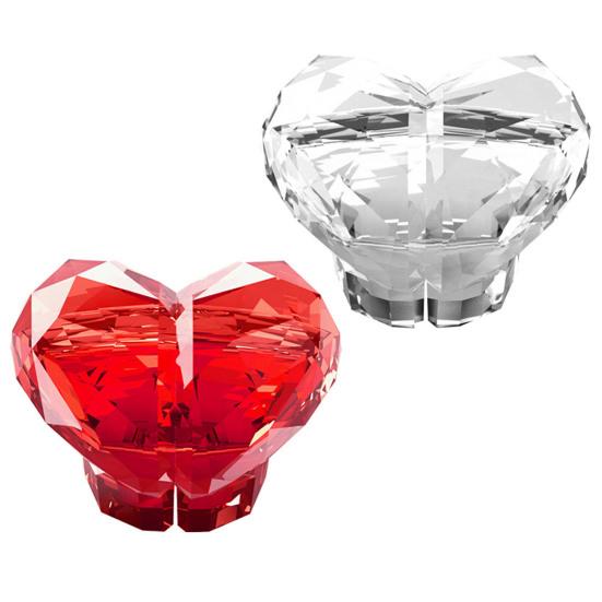 Love Heart Shaped Toilet Tank Button Bathroom Decor Flush Replacement Aid for Toilet Press Multifunctional Cabinet Drawer Handle