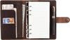 CEETOL System Planner A6 Size Genuine Leather Notebook Cover Original 3 Colors Notebook Memo Pad Card Storage Business Office Supplies Graduation Gift