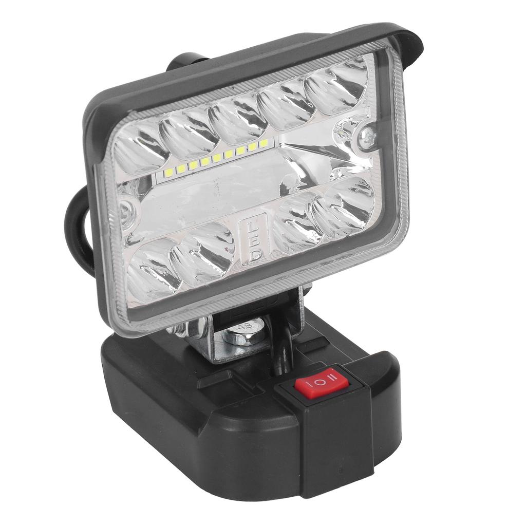 3-дюймовый светодиодный рабочий светильник с подставкой, беспроводная лампа для наружного освещения, аварийная 54 Вт, 2800 лм, 6500 К
