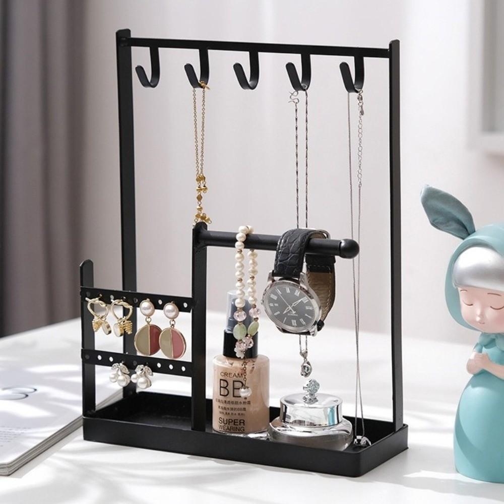 Hanging Hook Earrings Display Stand Multifunctional Bracelet Watch Jewelry Rack  Bangle