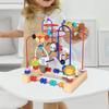Bead Maze Toy Developmental Counting Hand Eye Coordination Educational Circle Beads Roller