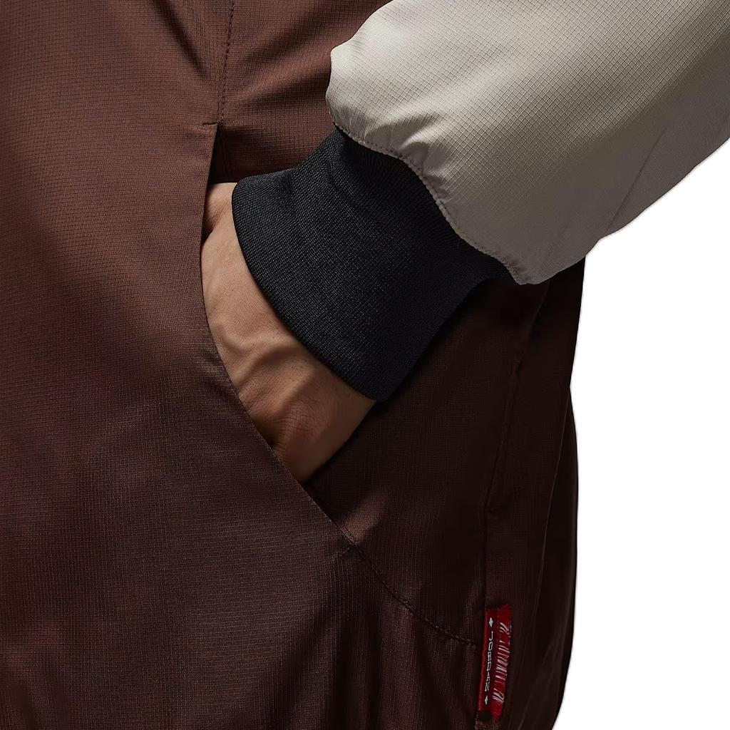 Jordan Спортивная куртка с бейсбольным воротником, длинным рукавом, из хлопка, мужская, Ограниченная серия Год Лошади, Новый год по китайскому календарю, теплая, IQ3966216