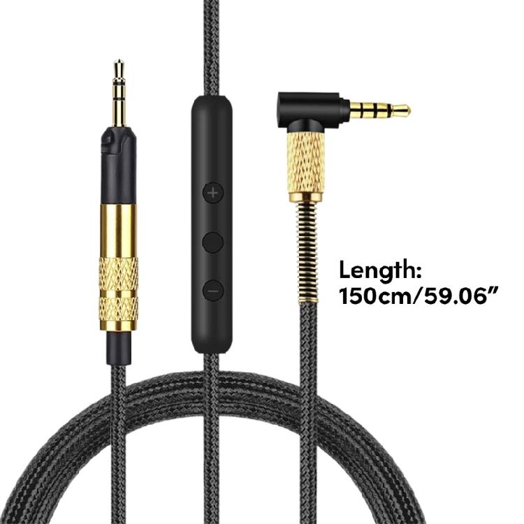 Надежный кабель 2,5 мм - 3,5 мм для гарнитуры HD598/HD599 с inline-управлением