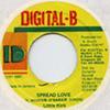 7-дюймовая пластинка LITTLE KIRK - Spread Love NONE Digital-B 1997 Ямайка Регги, Ска и Даб Б/У