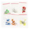 60PCS LED Diodes 5mm 3mm F3 F5 LED Light Emitting Diode Kit Red Orange Yellow Green Blue White 6 Colors