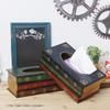 Чехол для коробки салфеток, Держатель для салфеток в виде старинной книги, Ретро-держатель для салфеток с новизной, Декор для дома, спальни, гостиной,