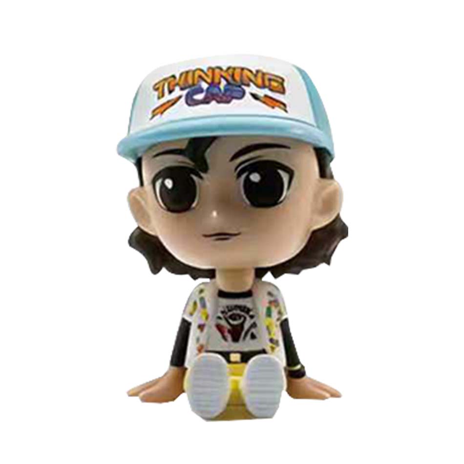 8 шт. Аниме Очень странные дела Q-версия Сидящая фигурка Джейн Айвз Уилл Байерс Фигурка Действия настольная статуэтка Игрушка подарок