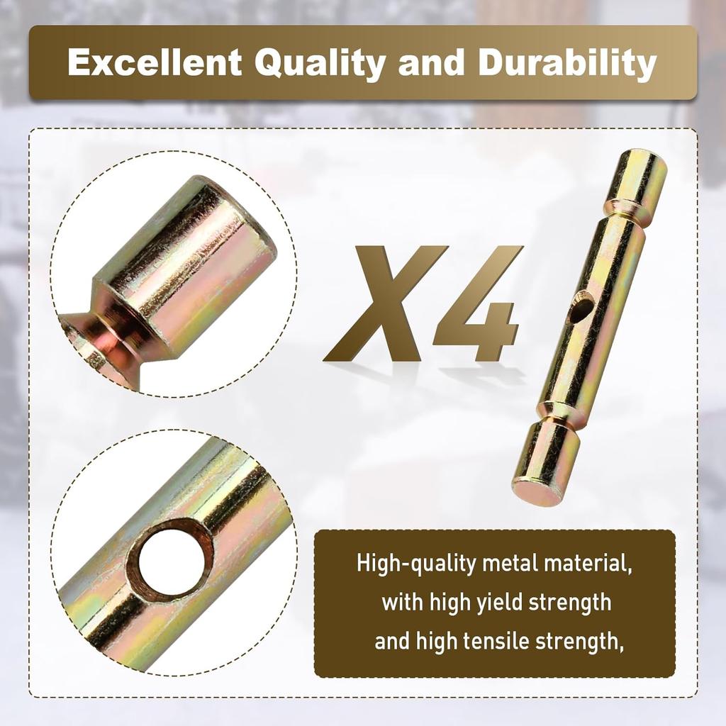 2205063 Shear Pin Compatible with Polaris ATVs Snow Plow Glacier, Snow Plow Shear Pin Accessories Replacement for Polaris ATV 2015- Sportsman 2205063