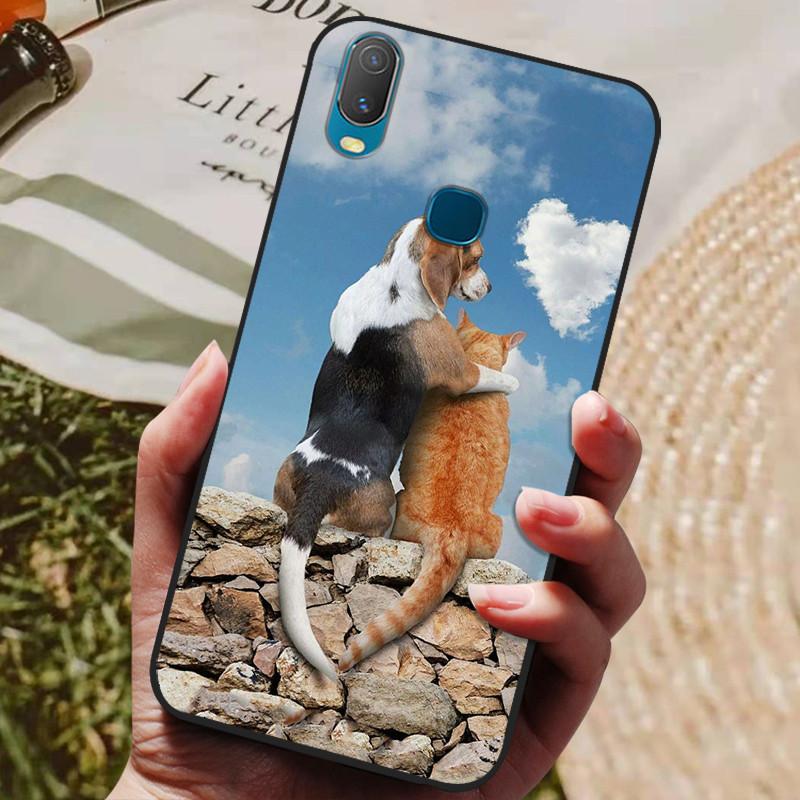 Чехол для Vivo Y11 2019 Чехол 6.35" Ударопрочный Силиконовый Чехол для Телефона Задняя Крышка Для Vivo 1906 Y11 2019 VIVOY11 Y 11 Чехлы Fundas