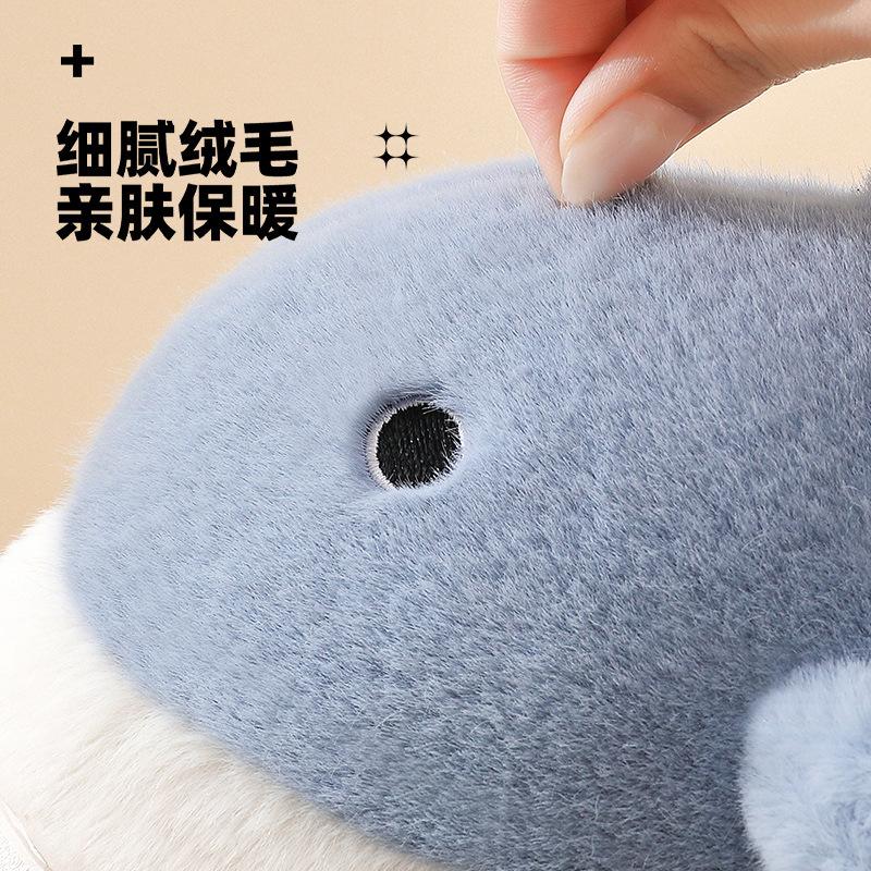 Хлопковые тапочки мягкие зимние толстая подошва пара домашние плюшевые хлопковые моп теплые пушистые тапочки