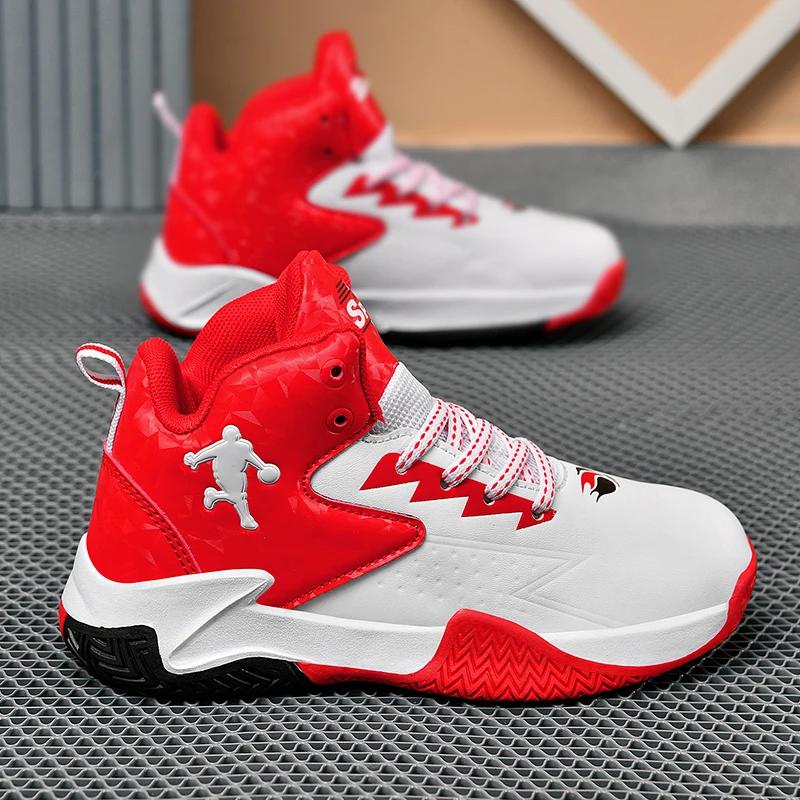 Новые мужские баскетбольные кроссовки Оригинальные Профессиональные Высококачественные Дышащие Баскетбольные Ботинки Удобная Спортивная Амортизация Нескользящие