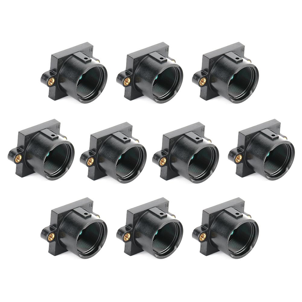 10pcs ABS Camera Lens Mount Holder Bracket Support Adapter M12x0.5 with Filter